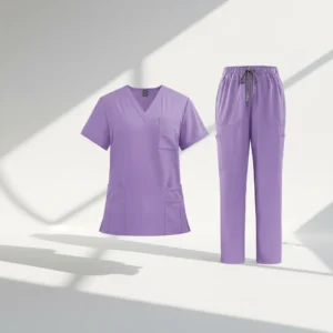 Medical scrubs supplier product left angle view