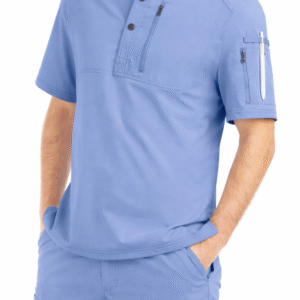 Trending Medical Scrub Vendors for Men’s V-Neck Stretch Nursing Scrub Sets