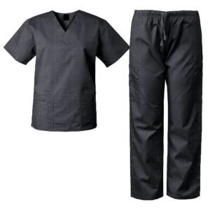 Lightweight Medical Scrub Suppliers for Men’s Soft Fabric Hospital Scrub Tops