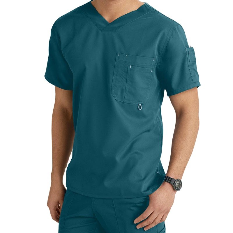 Men’s Medical Scrub Set Exporters for Stylish Short Sleeve Scrubs in Premium Quality - Image 7