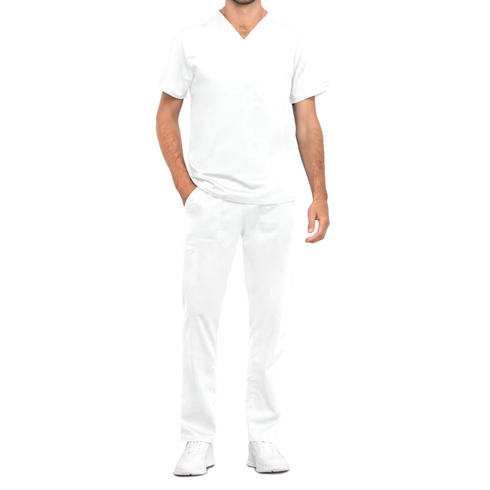 Stretch Fabric Scrub Manufacturers for Men’s Fashionable Hospital Nurse Scrub Suits - Image 7