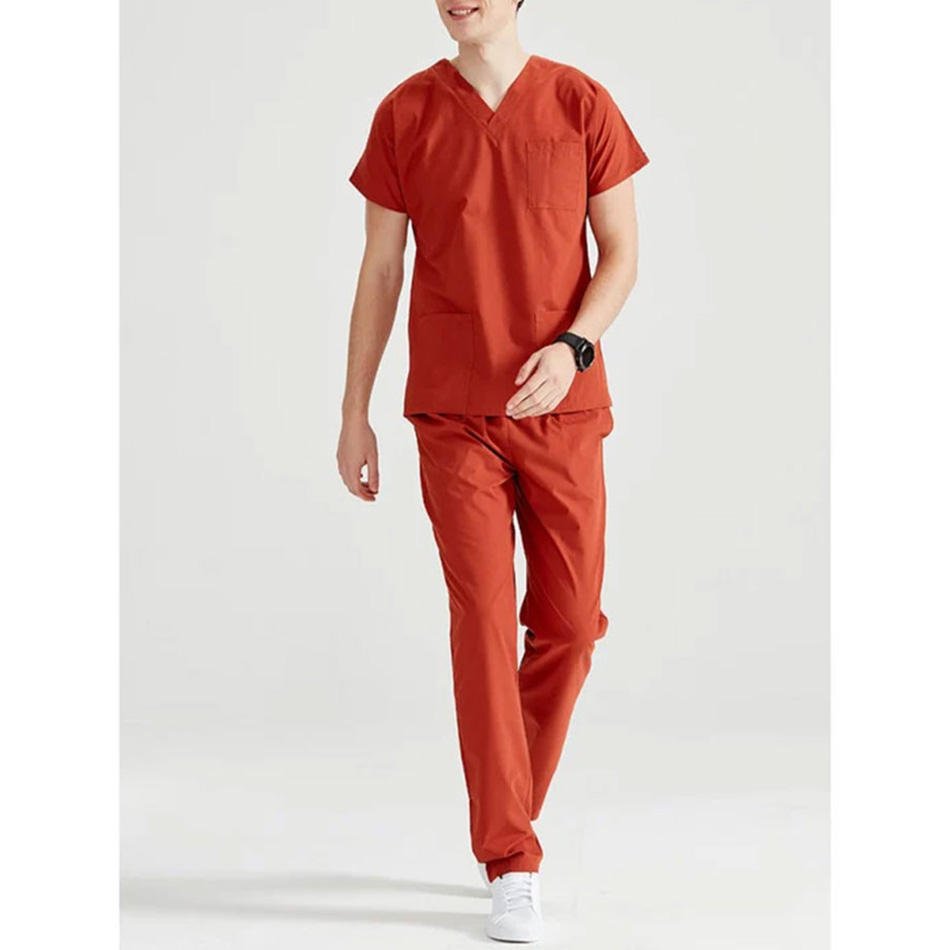 Stretchable Surgical Scrub Manufacturers for Men’s Doctor and Nursing Uniform Sets - Image 6