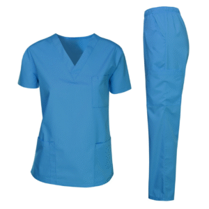 Custom Medical Scrub Suppliers OEM High Quality Knitted Nurse Surgical Scrubs with Logo