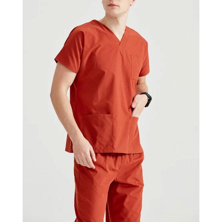 Stretchable Surgical Scrub Manufacturers for Men’s Doctor and Nursing Uniform Sets - Image 4
