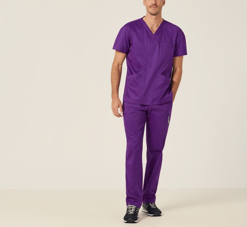 Custom Logo Medical Scrub Vendors for Cotton Polyester Nurse and Doctor Uniform Sets - Image 2