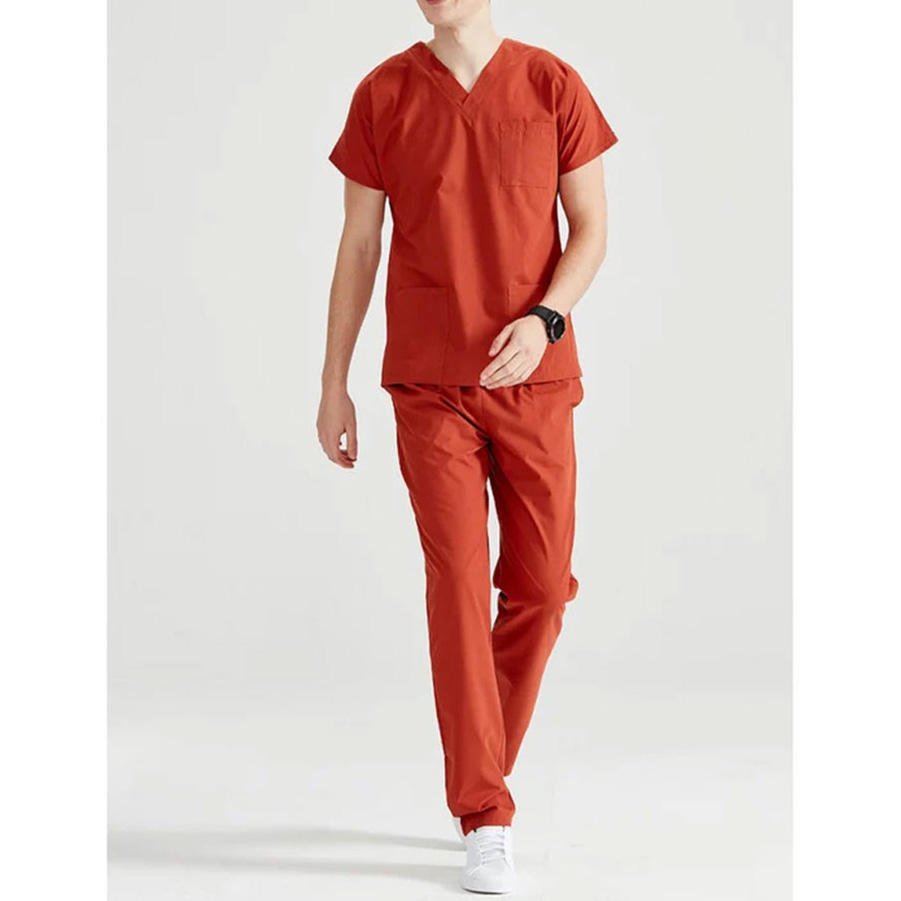 Stretchable Surgical Scrub Manufacturers for Men’s Doctor and Nursing Uniform Sets - Image 5