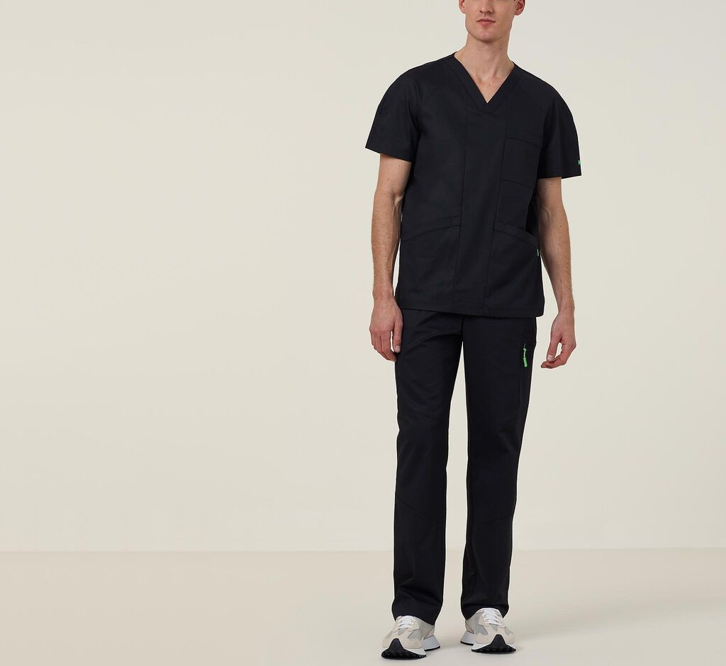 Custom Logo Medical Scrub Vendors for Cotton Polyester Nurse and Doctor Uniform Sets - Image 3