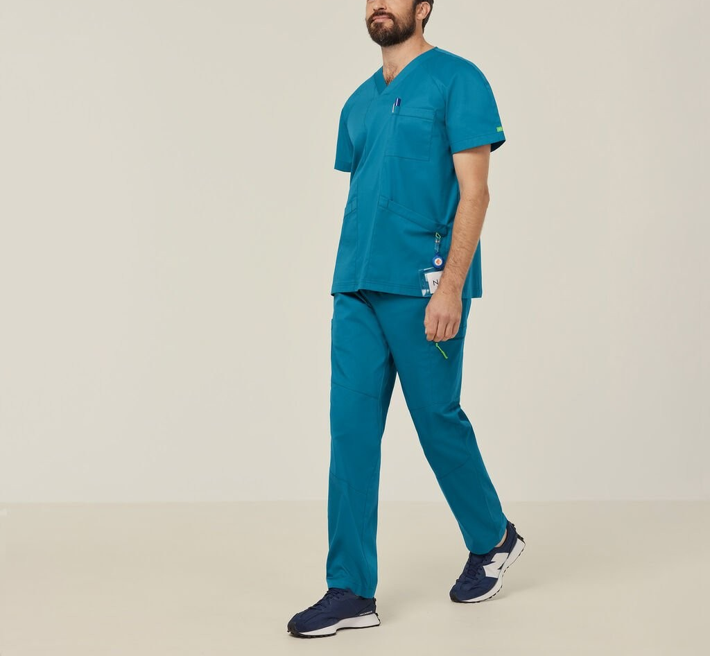 Custom Logo Medical Scrub Vendors for Cotton Polyester Nurse and Doctor Uniform Sets - Image 4